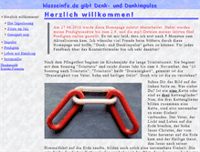 Tablet Screenshot of klasseinfo.de